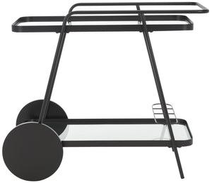 Zunia 2 Tier Bar Cart | Safavieh - BCT2504