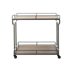 Dawson 2 Tier Rectangle Bar Cart | Safavieh - BCT6200