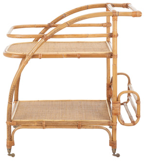 Safavieh Treise 2 Tier Bar Cart - Natural