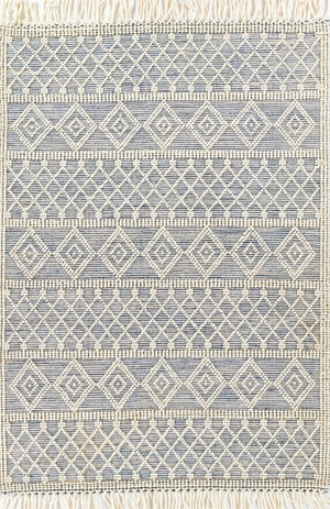 Momeni Rug Boulder Collection | Blue - BOULDBOU-4BLU