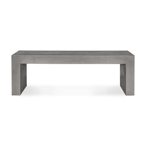 Lazarus Outdoor Bench Grey | Moe's Home Collection - BQ-1005-25