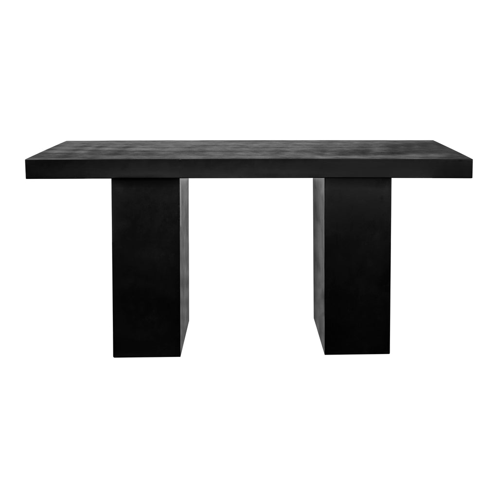 Aurelius 2 Outdoor Dining Table Black | Moe's Furniture - BQ-1021-02