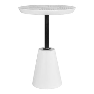 Foundation Outdoor Accent Table White | Moe's Home Collection - BQ-1046-18