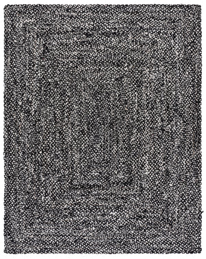 Braided 210 Rug - Black/Ivory | Safavieh - BRD210Z