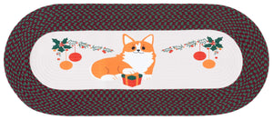 Braided Christmas Poster 105 Rug | Safavieh - BRP105