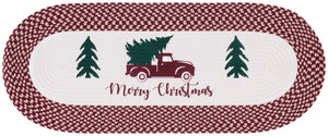 Braided Christmas Poster 111 Rug | Safavieh - BRP111