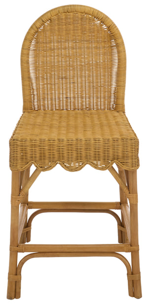 Manon Scallop Counter Stool | Safavieh - BST6003