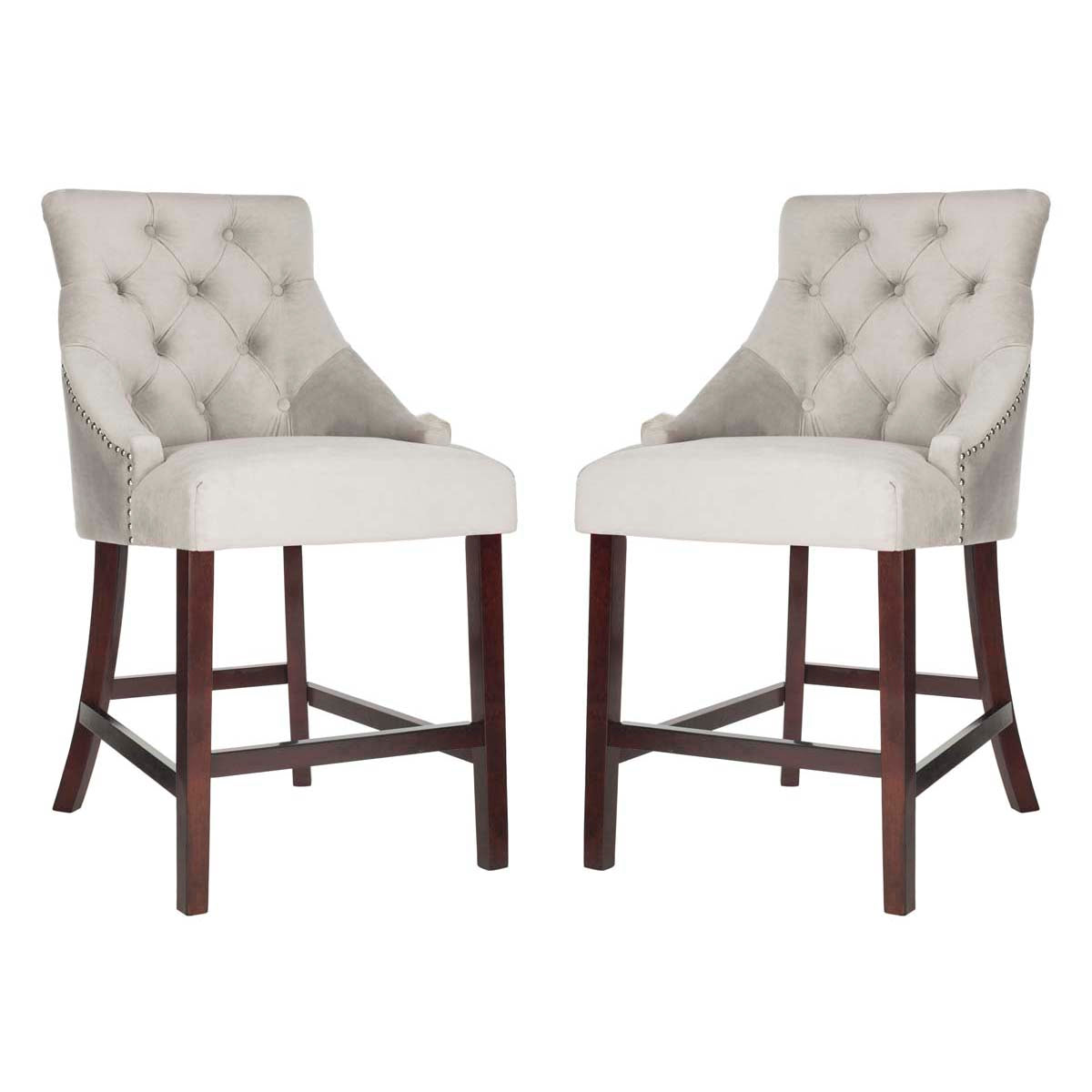 Safavieh Eleni Tufted Wing Back Counter Stool , BST6305