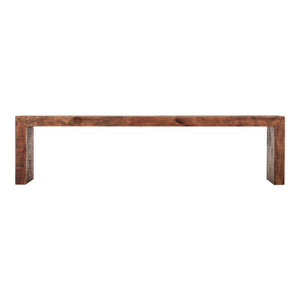 Vintage Bench Large Light Brown | Moe's Home Collection - BT-1001-01