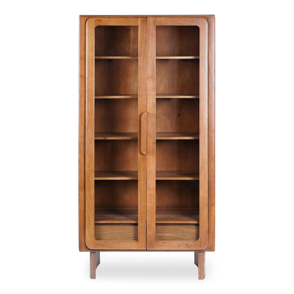 Orson Tall Cabinet Brown | Moe's Furniture - BZ-1155-03