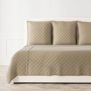 Baby Basket Coverlet Set - Bronze | Ann Gish