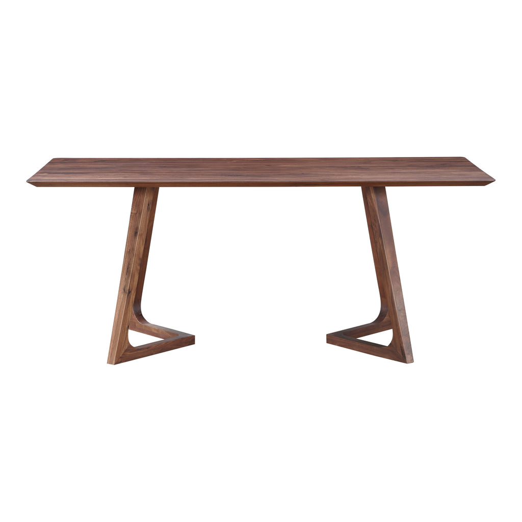 Godenza Dining Table Rectangular Walnut | Moe's Furniture - CB-1004-03