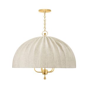 PALMETTO Chandelier - Aged Brass | Hudson Valley Lighting - CB5855-AGB