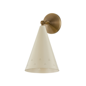 PAWLEY Wall Sconce - Historic Bronze/Soft Sand | Hudson Valley Lighting - CB8613-HB/SSD