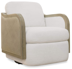 Wilma Swivel Chair - White | Hooker Furniture - CC903-SW-404