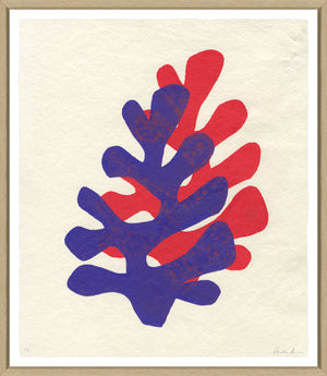 Charlotte Morgan - Double Leaves-Purple & Red | Trowbridge - CDL-8-400