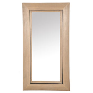 Tenric Large Rectangle Wood Mirror | Safavieh Couture - CMI4012