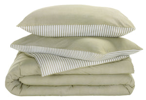 Stripe Reversible Comforter Set | Safavieh - CMT2001