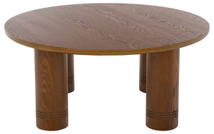 Canino Round Coffee Table | Safavieh - COF2306