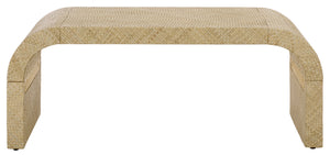 Pipat Curved Pandan Coffee Table | Safavieh - COF6611