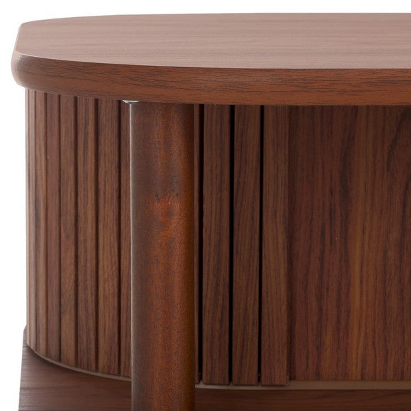 Tealla 2 Tambour Door Coffee Table | Safavieh - COF9606