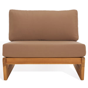 Julianne Teak Patio Chair | Safavieh Couture - CPT1031B