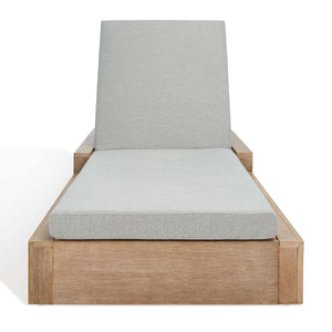 Lanai Wood Chaise Lounge Chair | Safavieh Couture - CPT1039
