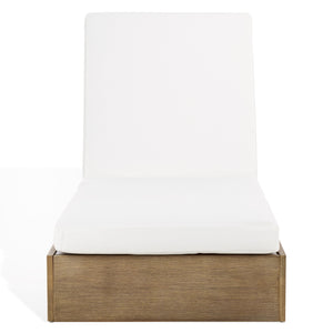 Vincent Wood Chaise Lounge Cha | Safavieh Couture - CPT1043B