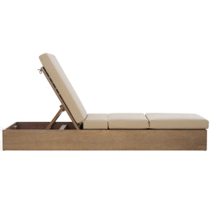 Vincent Wood Chaise Lounge Cha | Safavieh Couture - CPT1043E