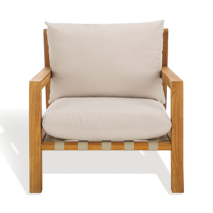 Trinidad Teak Patio Chair | Safavieh Couture - CPT1058A