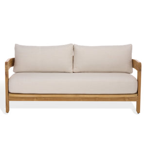 Achilles Teak Patio Sofa | Safavieh Couture - CPT1069