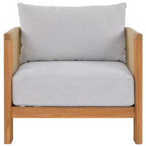 Marina Teak Patio Chair | Safavieh Couture - CPT1084