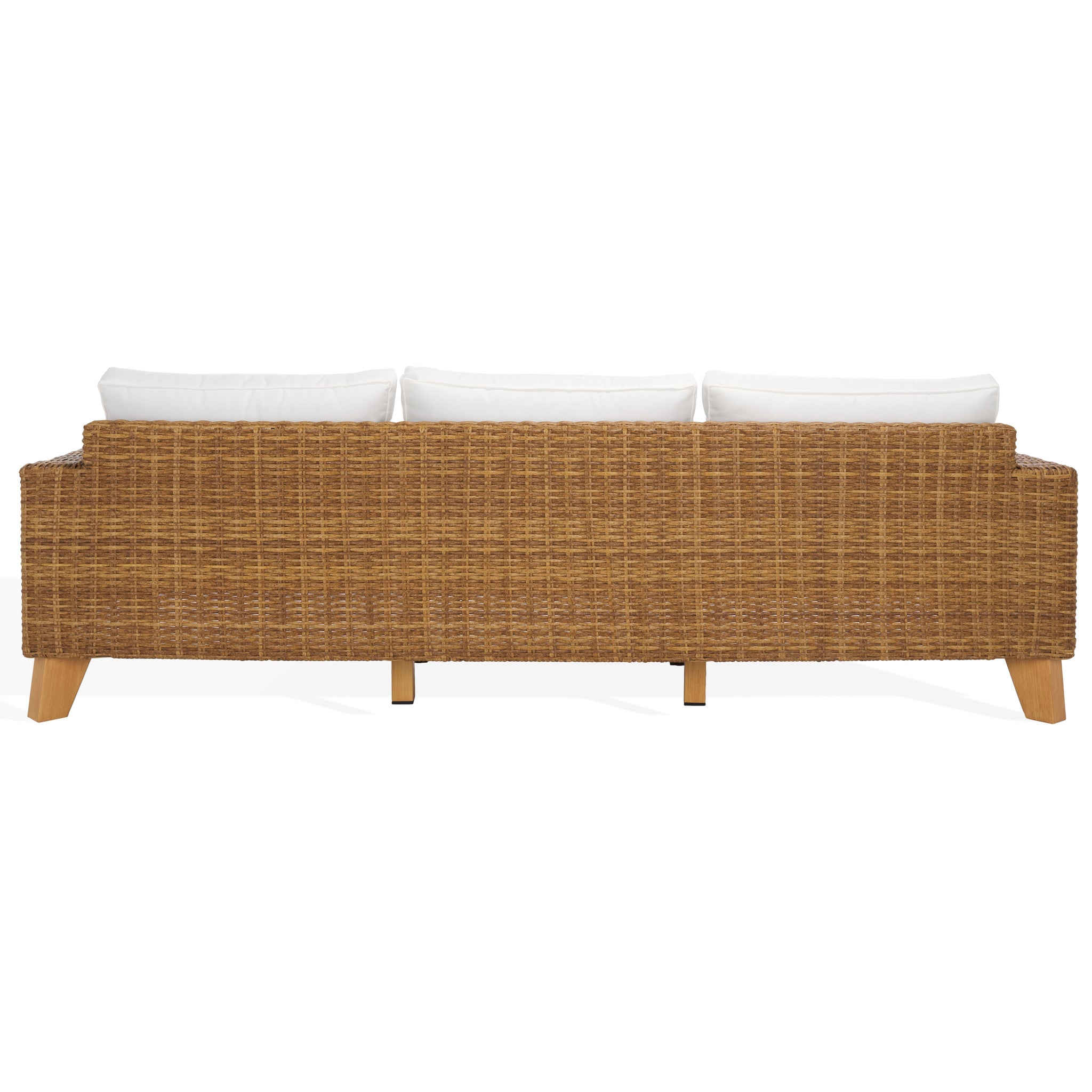 Margarita Wicker Patio Sofa | Safavieh Couture – CPT2102