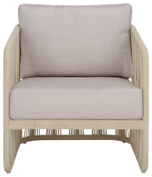 Franklyn Rope And Aluminum Patio Chair | Safavieh Couture - CPT4014