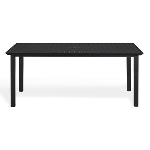 Capricio Aluminum 74" Outdoor Dining Table | Safavieh Couture - CPT4032