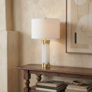 Chavez Alabaster Table Lamp | Safavieh Couture - CTL1038