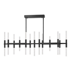 Evaria Acrylic Tube Chandelier | Safavieh Couture - CTL1043