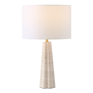 Naveen Travertine Table Lamp | Safavieh Couture - CTL1082