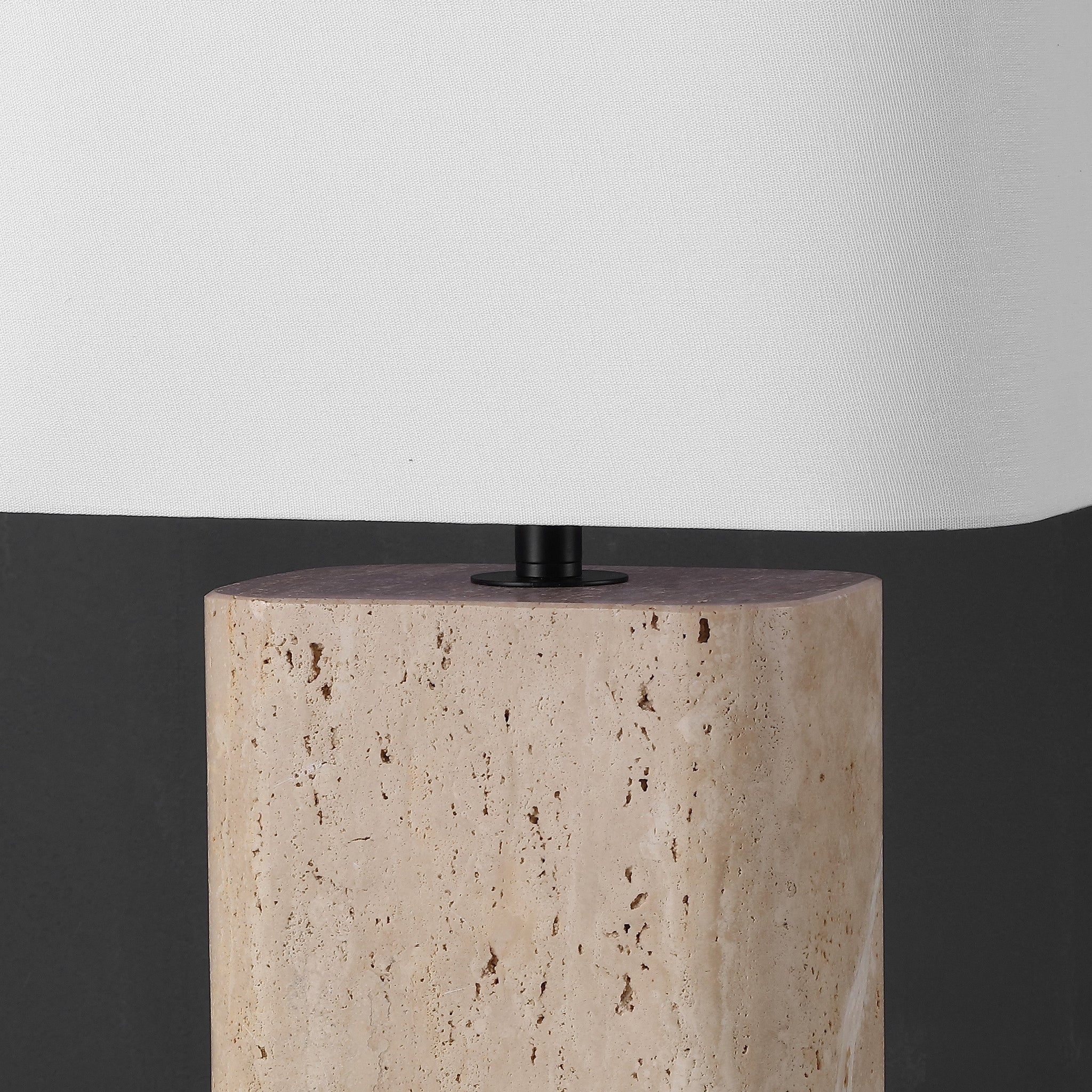 Lisabryna Travertine Table Lamp | Safavieh Couture - CTL1094