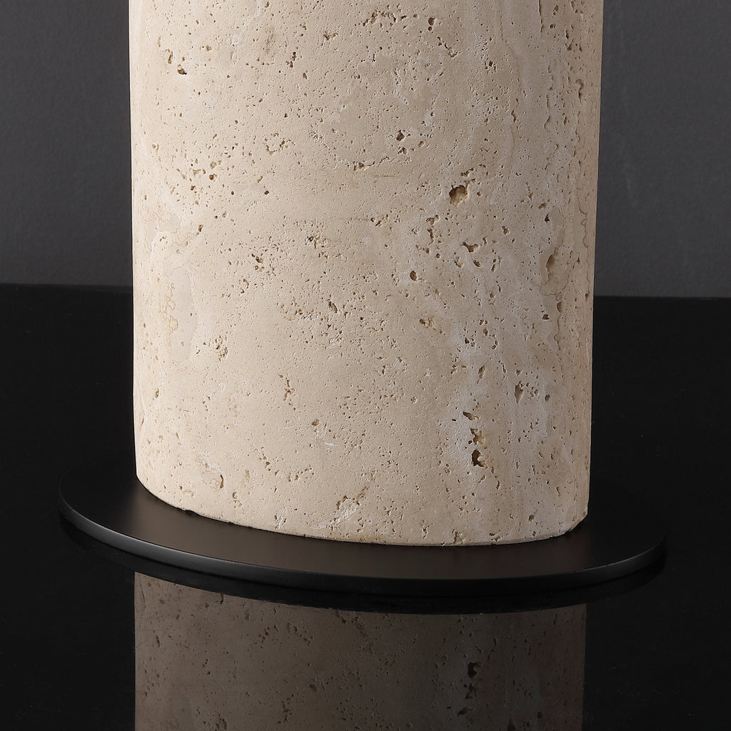 TRAVERTINE / WHITE