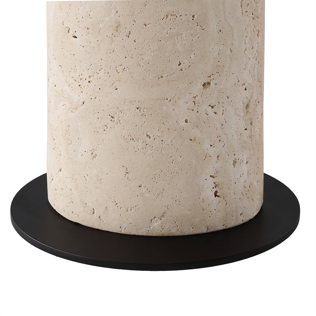 TRAVERTINE / WHITE