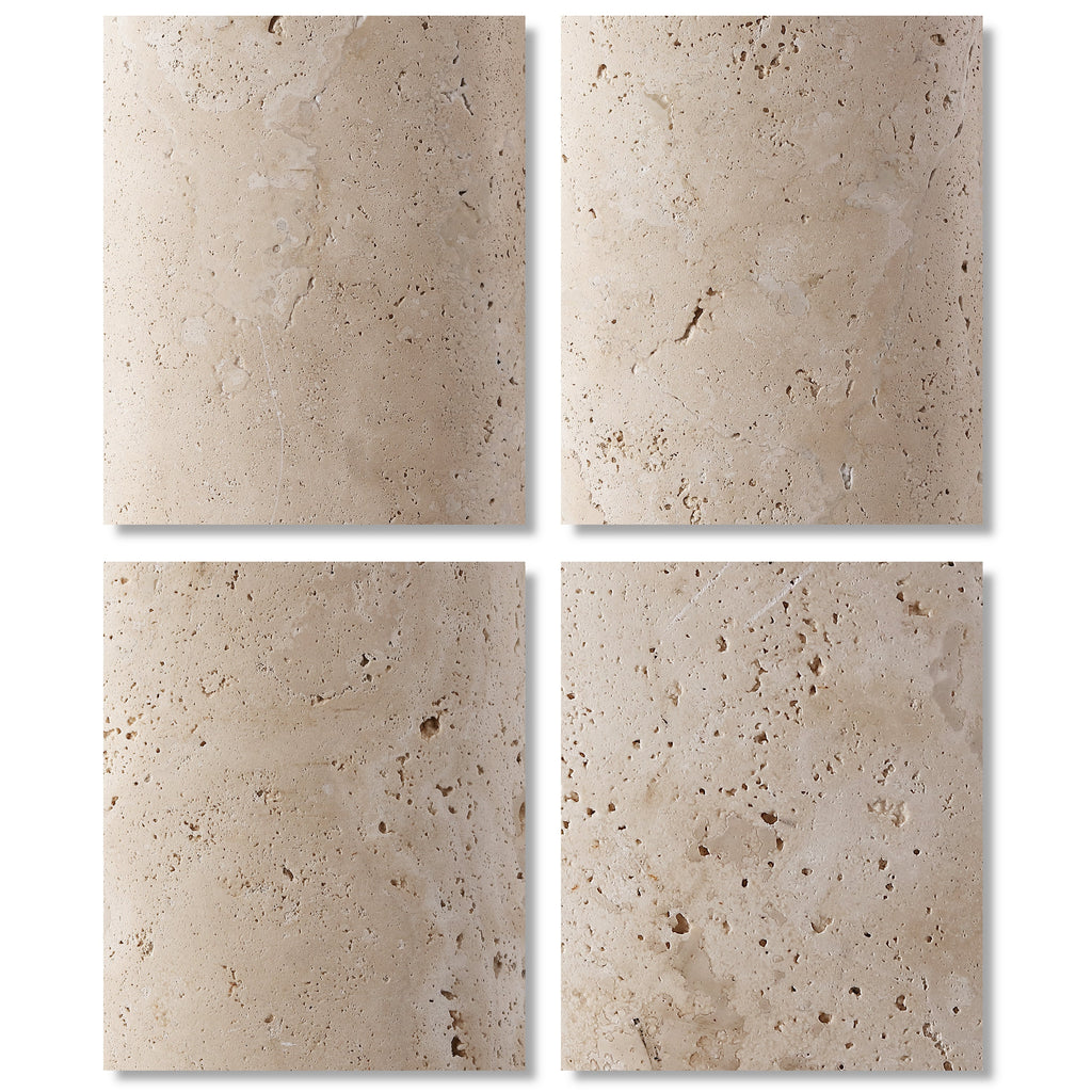 TRAVERTINE / WHITE