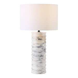 Gizelle Round Marble Table Lamp | Safavieh Couture - CTL1097