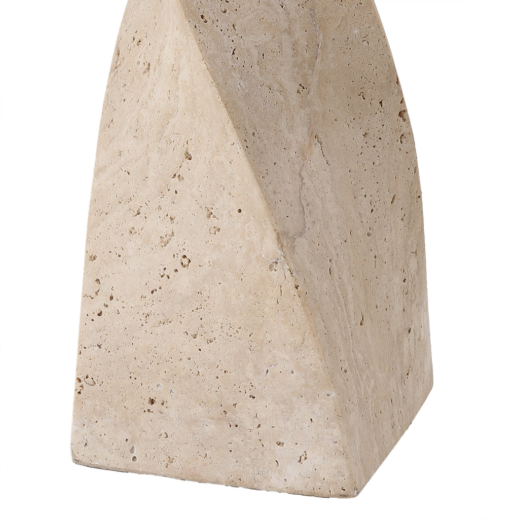 TRAVERTINE / WHITE