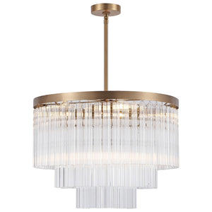 Alayne Tiered Glass Chandelier | Safavieh Couture - CTL1112
