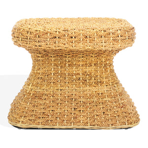 Caprianna Woven Waterhyacinth Accent Table | Safavieh Couture – CWK2010