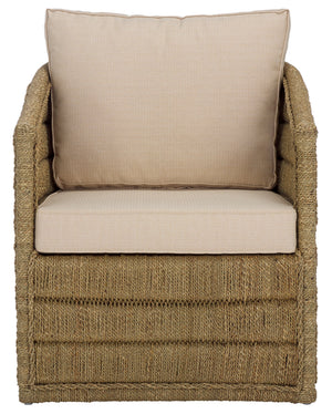 Aikan Woven Sea Grass Accent Chair | Safavieh Couture - CWK2017