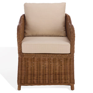 Nikolina Rattan Accent Chair | Safavieh Couture - CWK2038