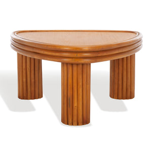 Bayard Rattan Triangle Coffee Table | Safavieh Couture – CWK3009