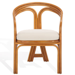 Jennabrook Rattan Accent Table | Safavieh Couture - CWK3013
